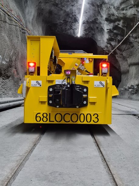 Clayton supply Battery powered Locomotives to Canadian all-electric mining operation